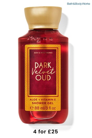 Bath & Body Works Velvet Oud Dark Velvet Oud Travel Size Shower Gel 3 fl oz / 88 mL (Q37930) | £9