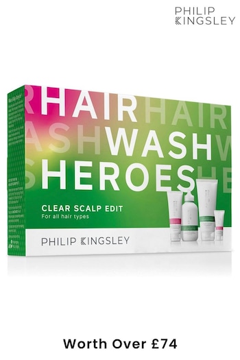 Philip Kingsley Hair Wash Heroes: Clear Scalp Edit (worth £74.50) (Q38023) | £49