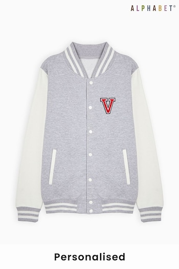 Personalised Adults Varsity Jacket by Alphabet (Q38198) | £35