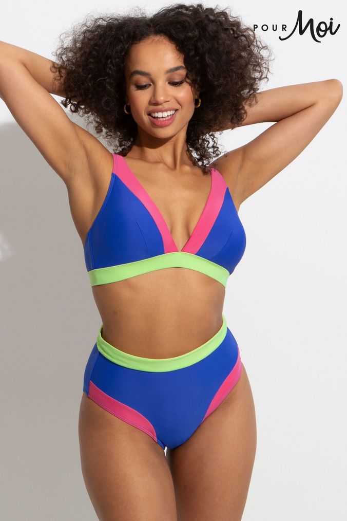 High waisted two piece swimsuit uk store