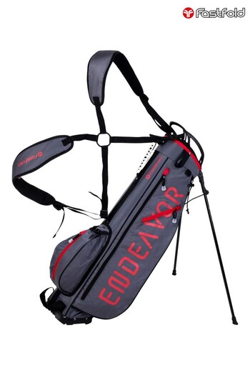 Fast Fold Grey Endeavor Stand Golf Bag (Q38351) | £80