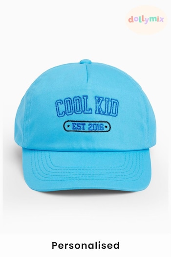 Personalised Cool Kid Cap by Dollymix (Q38631) | £14