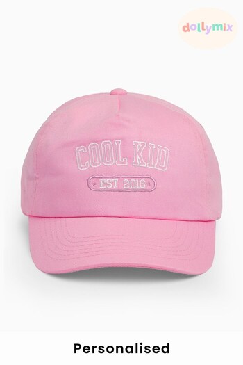 Personalised Cool Kid Cap by Dollymix (Q38633) | £14