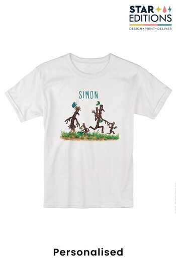 Personalised Stick Man and Family Adults T-Shirt by Star Editions (Q38742) | £19.99