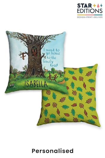 Personalised Stick Man Family Tree Cushion by Star Editions (Q38746) | £24.99