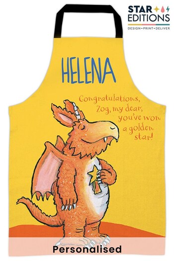 Personalised Congratulations Zog Adults Apron by Star Editions (Q38777) | £24.99