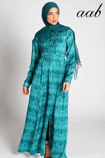 Aab Green Maxi Dress (Q39141) | £44