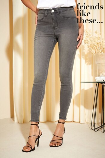 Thinking of You Washed Black High Waisted Jeggings (Q39236) | £25