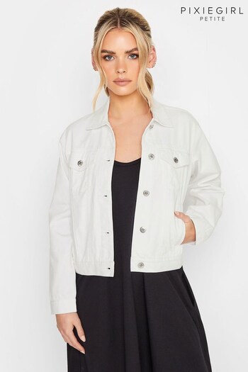 PixieGirl Petite White Western Jacket (Q39323) | £38