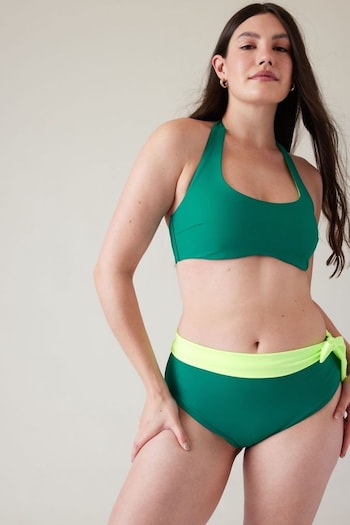 Athleta Green Alicia Keys Daybreak Halter Bikini Top (Q39670) | £44