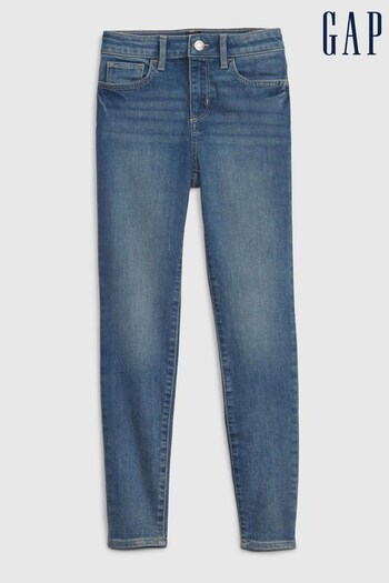 Gap Blue High Rise Jeggings with Washwell (Q40163) | £20