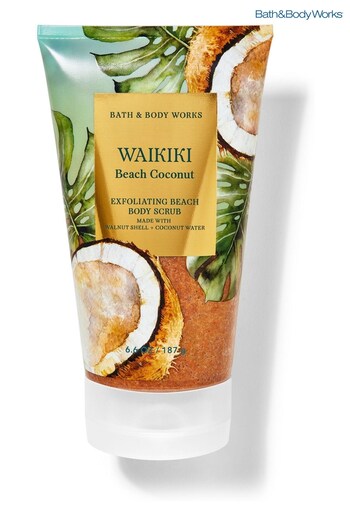 Bath & Body Works Waikiki Beach Coconut Exfoliating Beach Body Scrub 6.6 oz / 187 g (Q40213) | £18