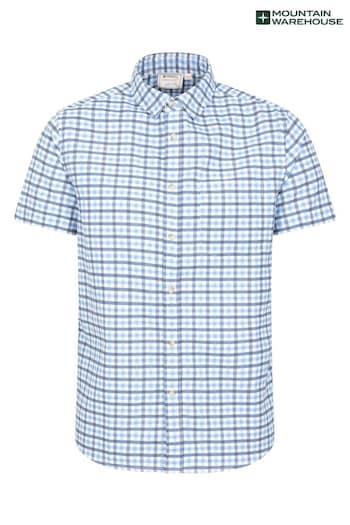 Mountain Warehouse Blue Sedum Easy Care Shirt -  Mens (Q40414) | £32