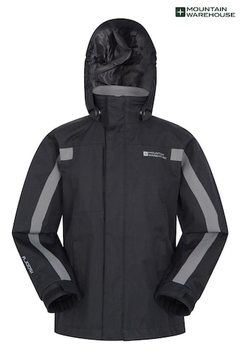 Mountain Warehouse Black Samson Waterproof Jacket (Q40476) | £32