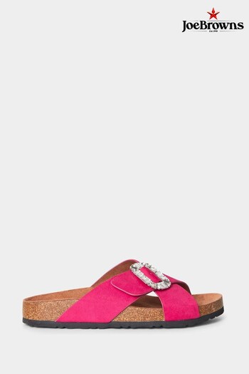 Joe Browns Pink Daydream Island Buckle Sandals (Q40694) | £20
