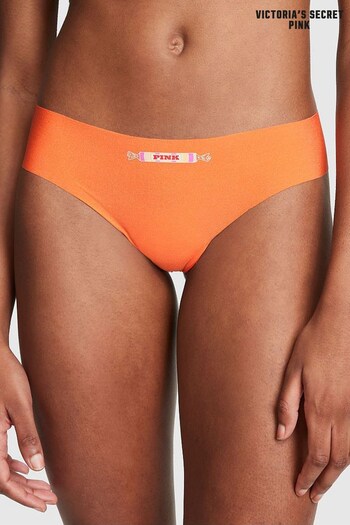 Victoria's Secret PINK Orange Candy No-Show Thong Knickers (Q41202) | £9