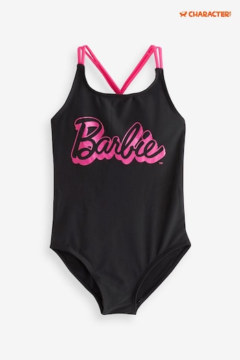 Character Black Kids Barbie Swimsuit (Q41266) | £17