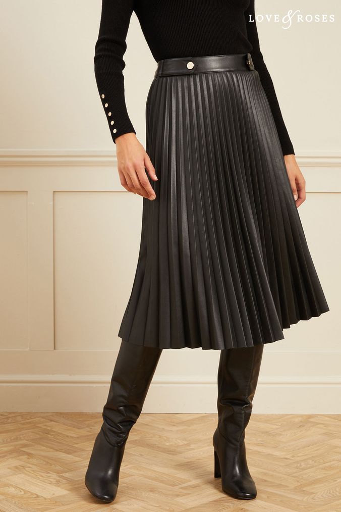 Womens pleated 2025 skirt uk