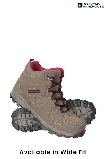 Mountain Warehouse Brown Wide FIt Mcleod Womens Boots (Q41369) | £41