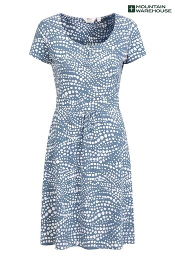 Mountain Warehouse Blue Orchid Patterned Womens UV Dress (Q41380) | £20