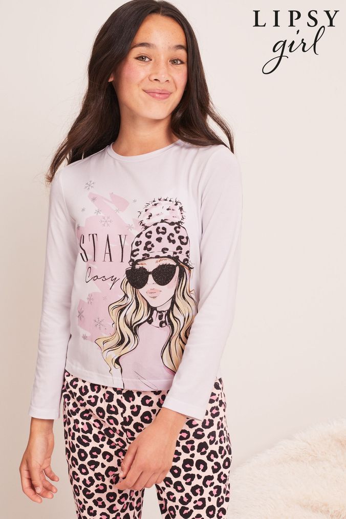 Lipsy drama queen pyjamas outlet