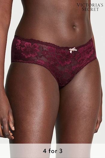 Victoria's Secret Kir Red Lace Hipster Knickers (Q41512) | £14
