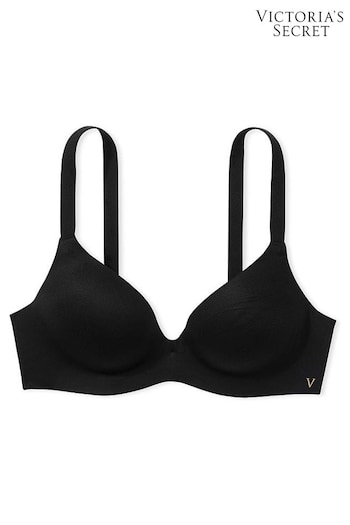 Victoria's Secret Black Lightly Lined Plunge Non Wired Bra (Q41531) | £39