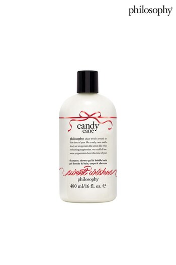 Philosophy Candy Cane Shower Gel and Bubble Bath 480ml (Q41663) | £16