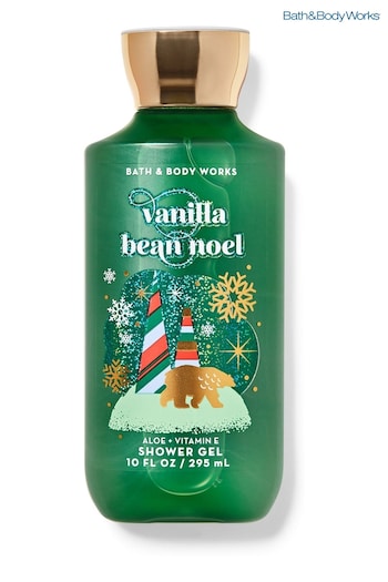 Bath & Body Works Vanilla Bean Noel Shower Gel 10 fl oz / 295 mL (Q41859) | £16