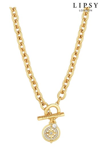 Lipsy Jewellery Gold Evil Eye Charm Necklace (Q41961) | £25
