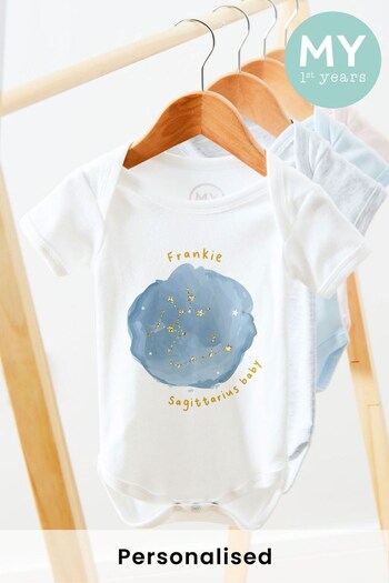Personalised Sagittarius Baby Bodysuit by My 1st Years (Q42063) | £15