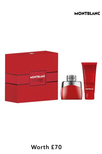 Montblanc Legend Red Eau de Parfum 50ml and Shower Gel 100ml Gift Set (Q42105) | £54