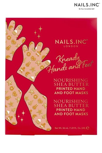 NAILS INC Nails.INC Kneady Hands And Feet Hand and Foot Masks Set (Q42178) | £10