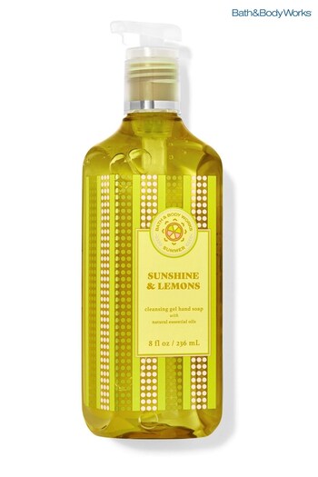 Bath & Body Works Sunshine and Lemons Cleansing Gel Hand Soap 8 fl oz / 236 mL (Q42256) | £10