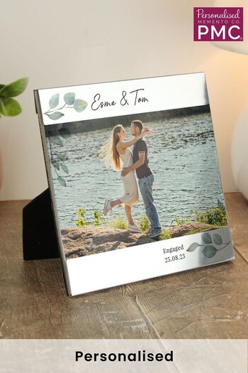 Personalised Botanical 6x4 Photo Frame by PMC (Q42282) | £15