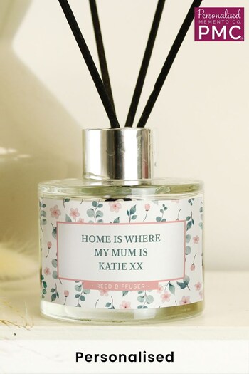 Personalised Floral Reed Diffuser by PMC (Q42286) | £15