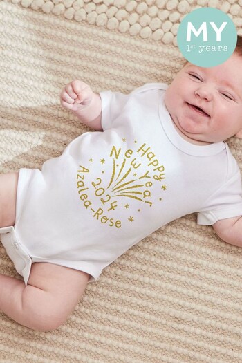 Personalised New Year’s Eve Bodysuit by My 1st Years (Q42416) | £15