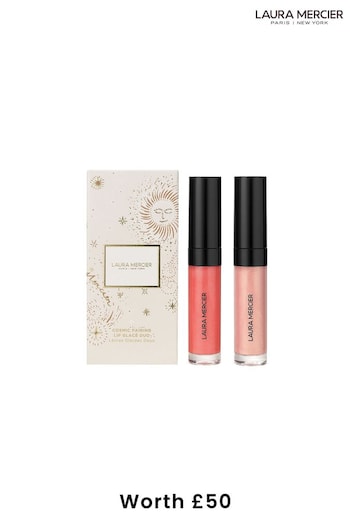 Laura Mercier Cosmic Pairing Lip Glace Duo (Worth £50) (Q42428) | £34