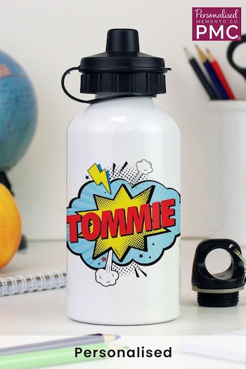 Personalised Superhero Drinks Bottle by PMC (Q42545) | £12