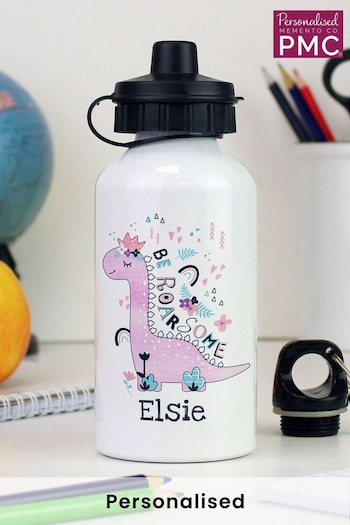 Personalised Dinosaur Drinks Bottle by PMC (Q42546) | £12