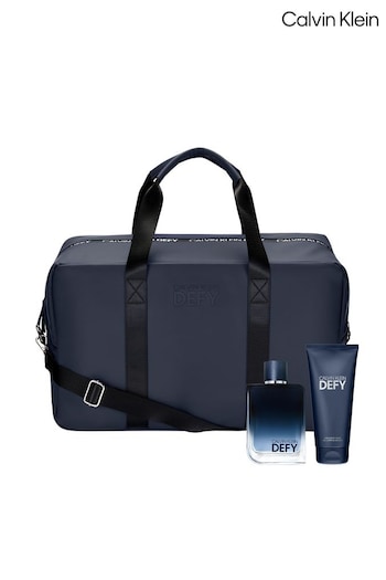 Calvin Sac Klein Defy Eau De Parfum 50ml + Weekend Bag + Shower Gel (Q42636) | £59