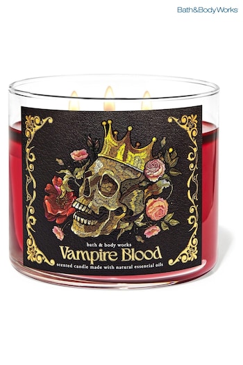 Bath & Body Works Vampire Blood Vampire Blood 3Wick Candle 14.5 oz / 411 g (Q42641) | £29.50