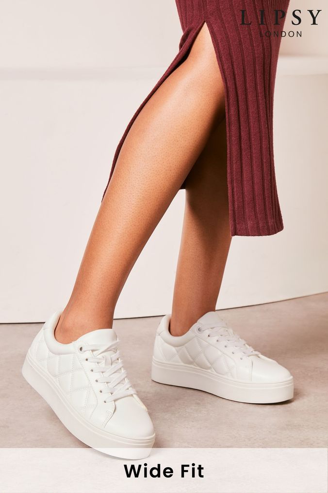Buy Women s Trainers White Lipsy Footwear Online Next UK