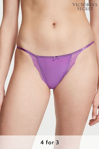 Victoria's Secret Purple Tease Bikini Knickers (Q43011) | £14