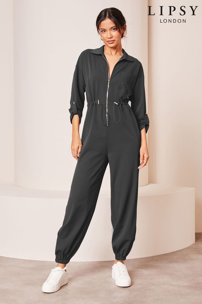 Ladies grey jumpsuit on sale