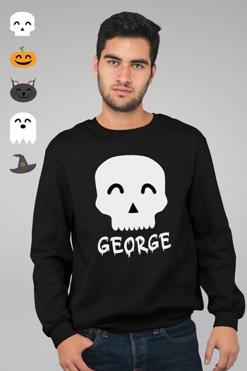 Personalised Halloween Icon Men's Sweatshirt by Forever After (Q43051) | £32