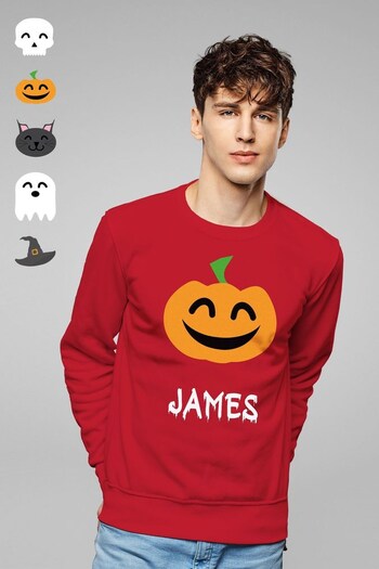 Personalised Halloween Icon Men's Sweatshirt by Forever After (Q43052) | £32