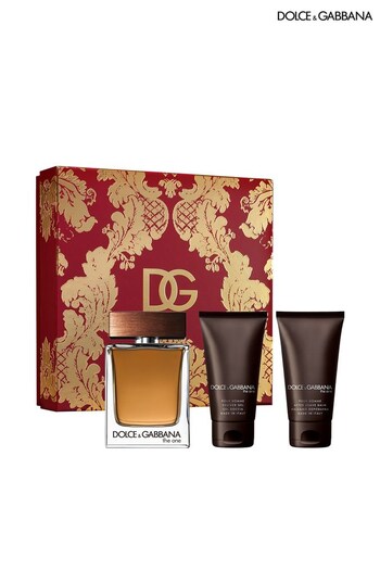 Dolce&Gabbana The One Pour Homme Gift Set 100ml EDT, 50ml Aftershave 50ml Shower Gel (Q43094) | £93