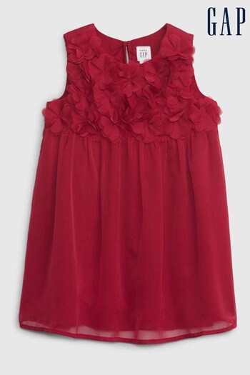 Gap Red Floral Swing Dress (Q43235) | £35