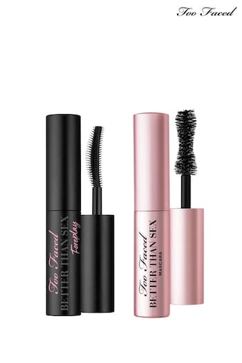 Too Faced Better Than Sex Foreplay Mascara Bundle (Worth £30) (Q43368) | £25